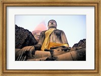 Framed Statue of Buddha, Wat Yai Chai Mongkhon, Ayutthaya, Thailand