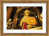 Framed Statue of Buddha, Wat Phanan Choeng, Ayutthaya, Thailand