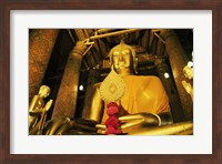 Framed Statue of Buddha, Wat Phanan Choeng, Ayutthaya, Thailand