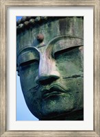 Framed Close-up of a statue of Buddha, Daibutsu, Kamakura, Tokyo, Japan