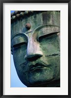 Framed Close-up of a statue of Buddha, Daibutsu, Kamakura, Tokyo, Japan