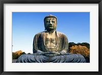 Framed Statue of Buddha, Daibutsu, Kamakura, Tokyo, Japan