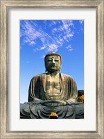 Framed Low angle view of a statue of Buddha, Daibutsu Tokyo, Japan