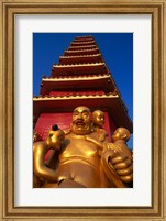 Framed Laughing Buddha
