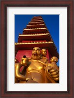 Framed Laughing Buddha