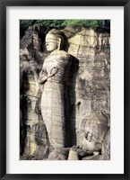 Framed Statues of Buddha carved in rocks, Gal Vihara, Polonnaruwa, Sri Lanka