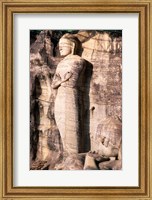 Framed Standing Buddha Closeup