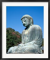 Framed Daibutsu Great Buddha, Kamakura, Honshu, Japan Side View