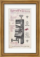 Framed Lovell's Clothes Wringer