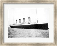 Framed Titanic B&W