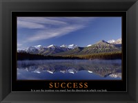 Framed Success - mountains