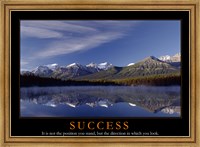 Framed Success - mountains