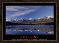 Framed Success - mountains