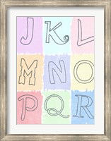 Framed Alphabet II