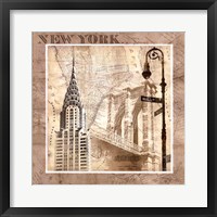 Framed New York Serenade