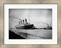 Framed Titanic's Tugboats