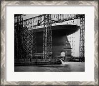 Framed Titanic Constructed at the Harland and Wolff Shipyard in Belfast Photo