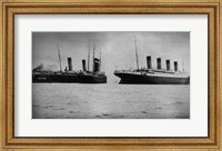 Framed R.M.S. Titanic