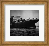 Framed Titanic Constructed at the Harland and Wolff Shipyard in Belfast