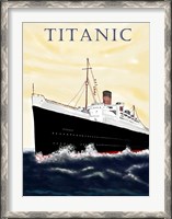 Framed Titanic Poster