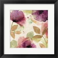 Framed Watercolour Florals II
