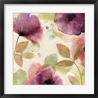 Framed Watercolour Florals II