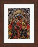 Framed Coronation of the Virgin