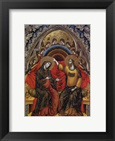 Framed Coronation of the Virgin