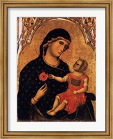 Framed Madonna of the Poppy
