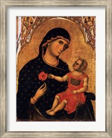 Framed Madonna of the Poppy