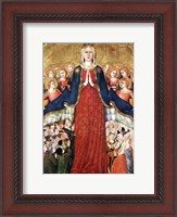 Framed Madonna with angels