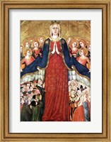 Framed Madonna with angels