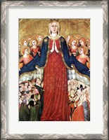 Framed Madonna with angels