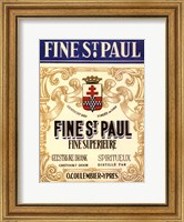 Framed Fine St. Paul