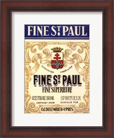 Framed Fine St. Paul