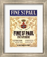 Framed Fine St. Paul