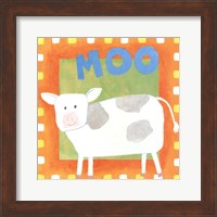Framed Moo