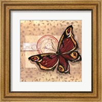 Framed Le Papillon I