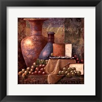 Framed Cheese & Grapes I