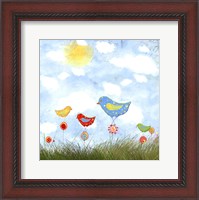 Framed Bird Land