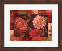 Framed Floral Patchwork II