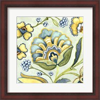 Framed Decorative Golden Bloom III