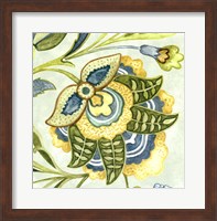 Framed Decorative Golden Bloom IV