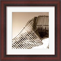 Framed Fences in the Sand III