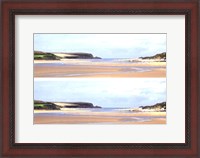 Framed 2-Up Sunlit Sands I