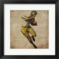 Vintage Sports III Framed Print