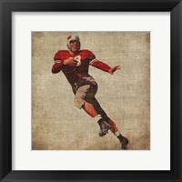 Vintage Sports IV Framed Print
