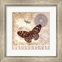 Framed Butterfly Notes II