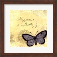 Framed Butterfly Notes XI