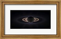 Framed Saturn Eclipse